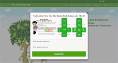 Desktop Screenshot of moneymunchkids.com